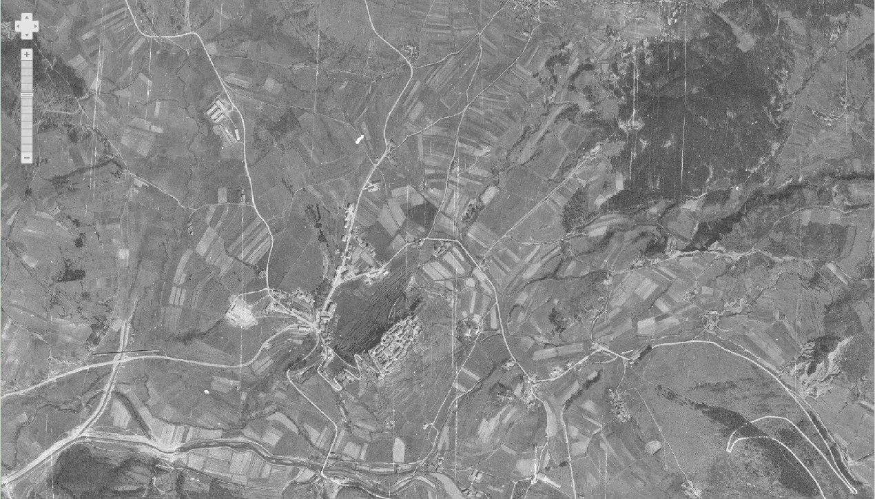 Buzet iz zraka 1968.