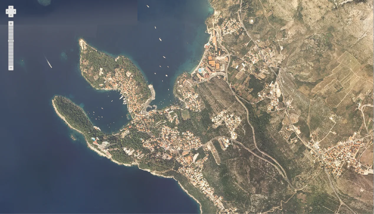 Cavtat iz zraka 2018.