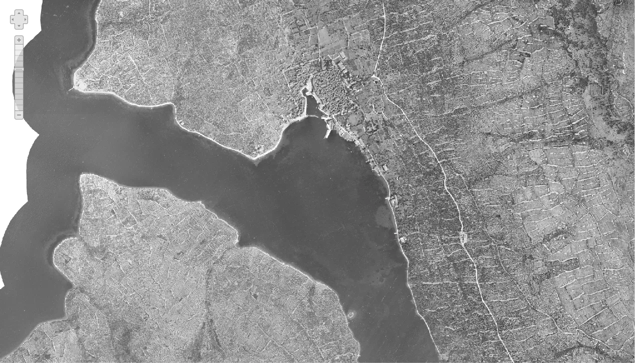 Cres iz zraka 1968.
