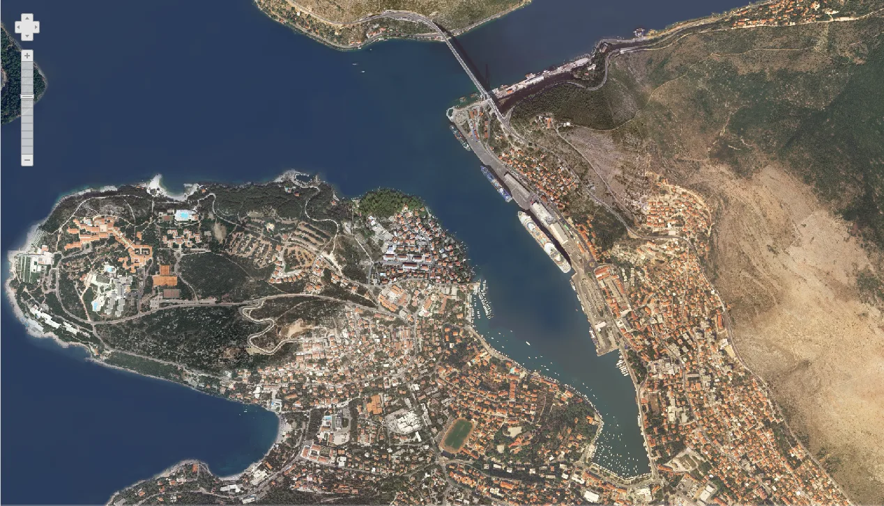 Dubrovnik iz zraka 2018.