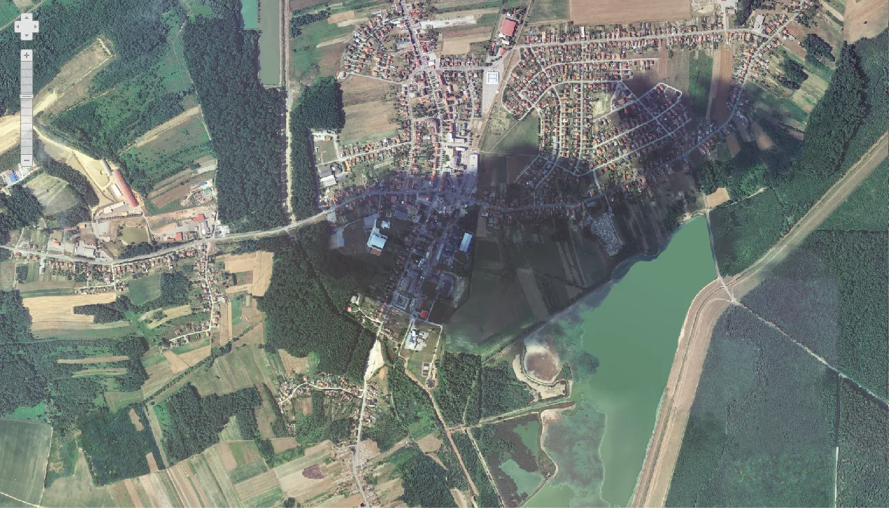 Garešnica iz zraka 2018.