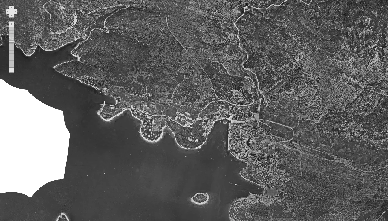 Hvar iz zraka 1968.