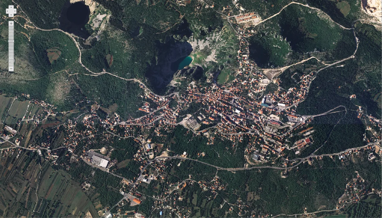 Imotski iz zraka 2018.