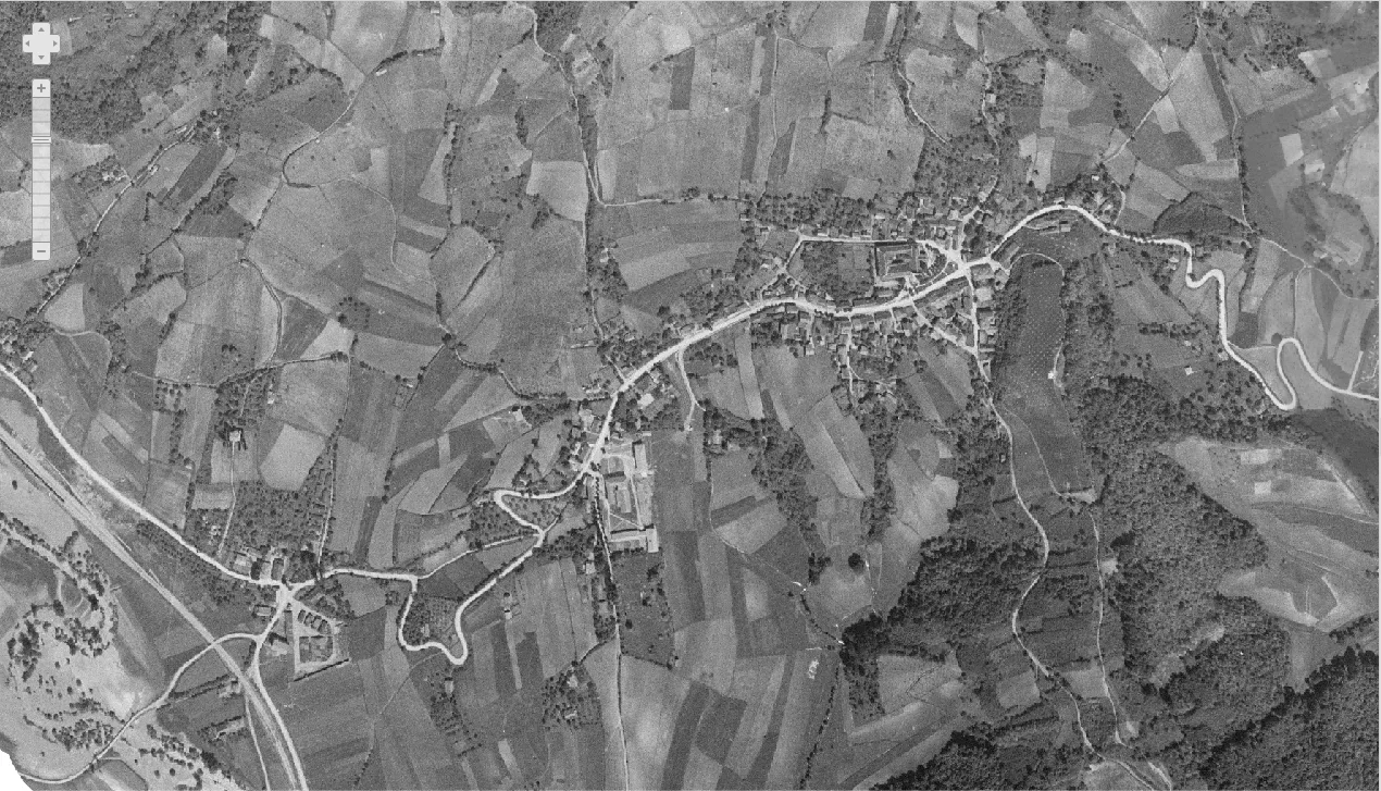 Klanjec iz zraka 1968.