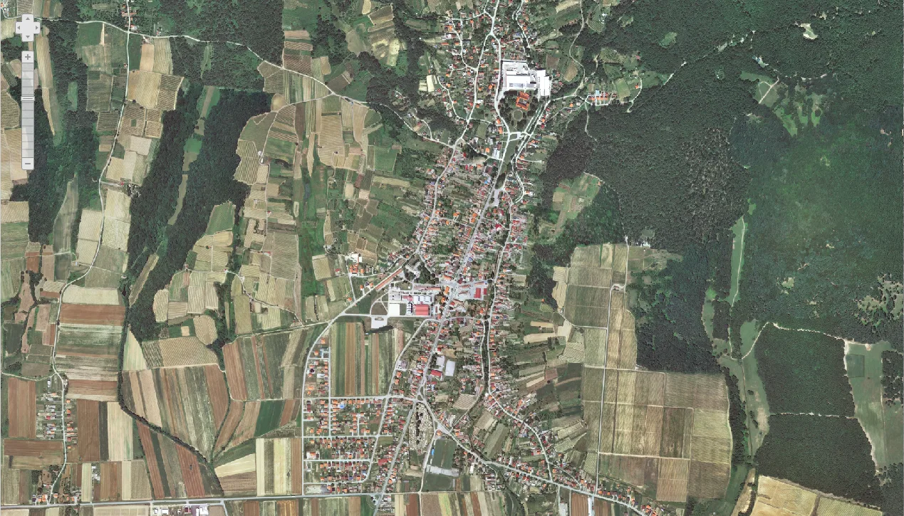 Kutjevo iz zraka 2018.