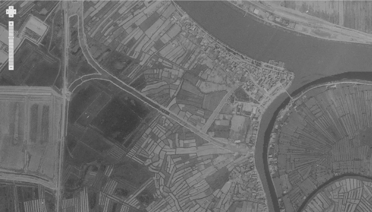 Opuzen iz zraka 1968.