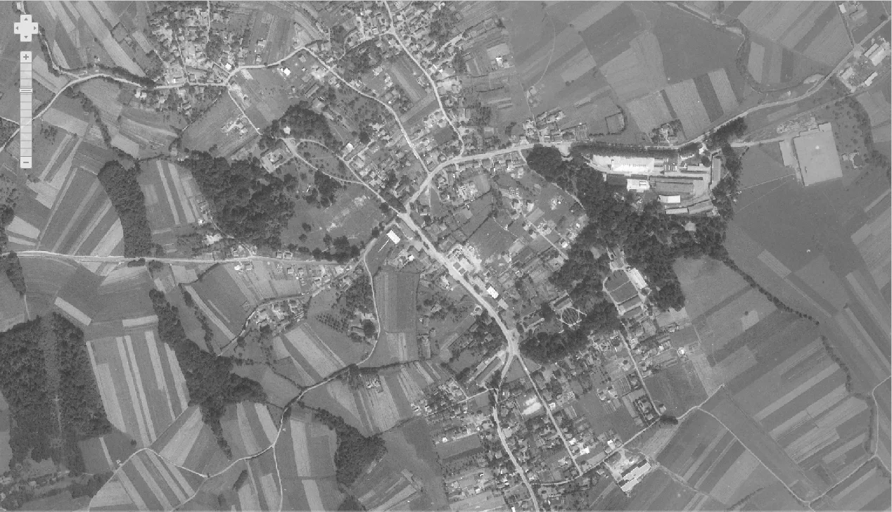 Oroslavlje iz zraka 1968.