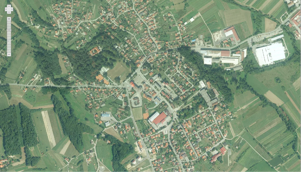 Oroslavlje iz zraka 2018.