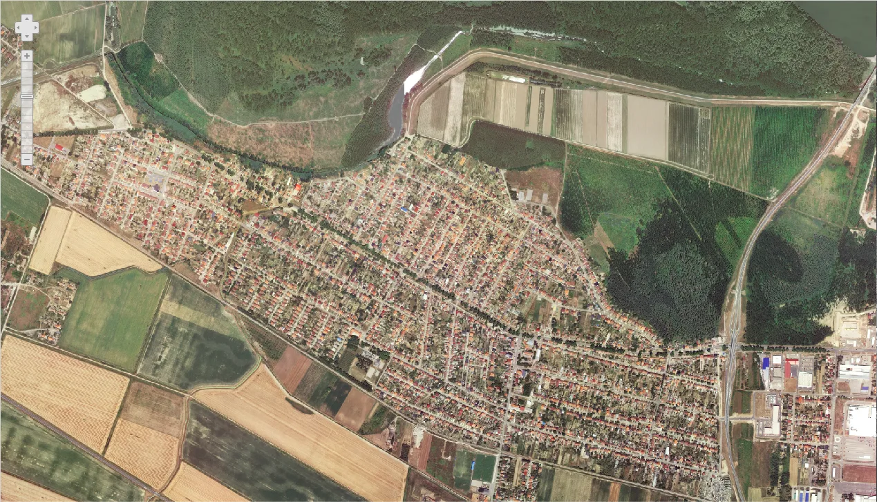 Osijek iz zraka 2018.