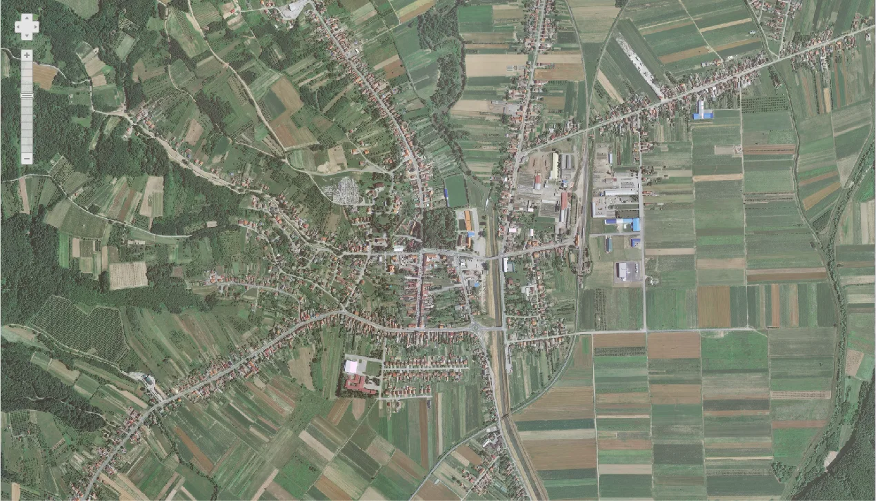Pleternica iz zraka 2018.