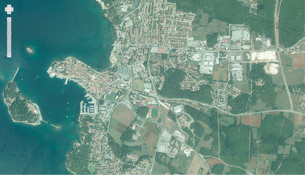 Poreč – Parenzo iz zraka 2018.