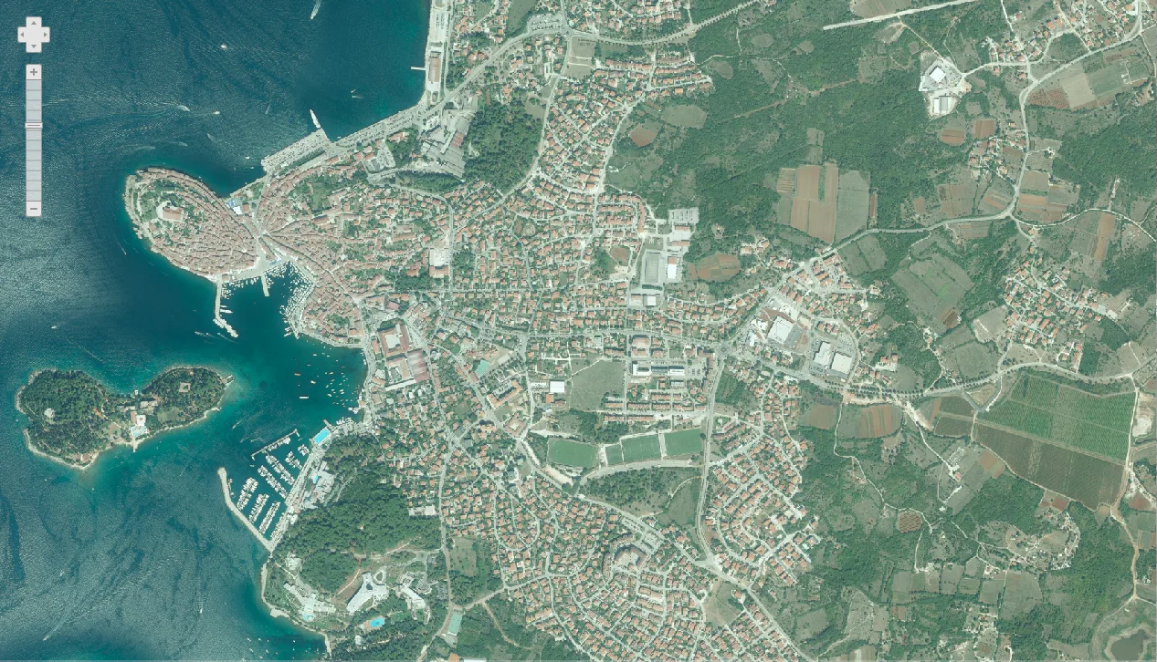 Rovinj iz zraka 2018.