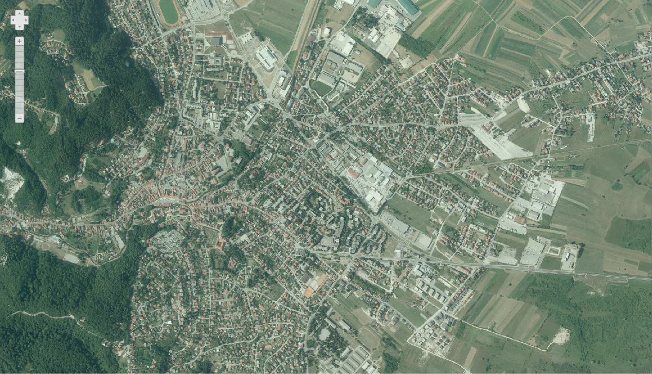 Samobor iz zraka 2018.