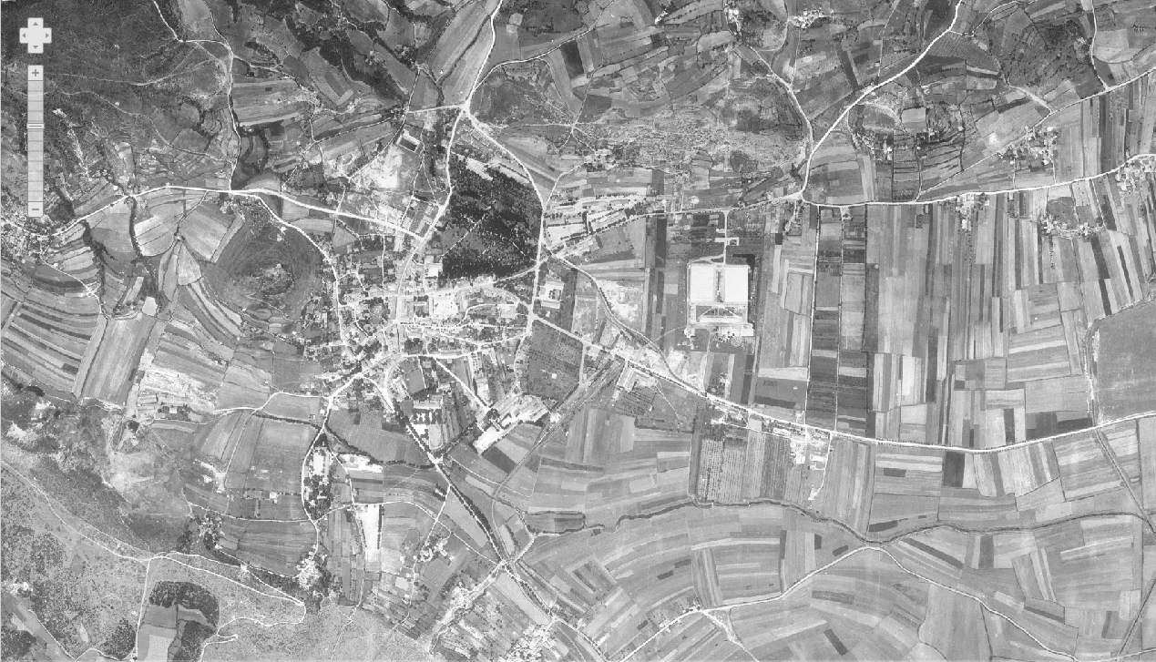 Sinj iz zraka 1968.