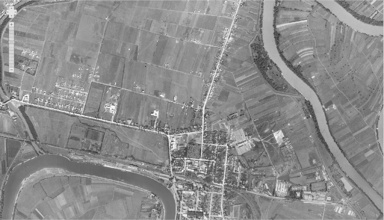 Sisak iz zraka 1968.