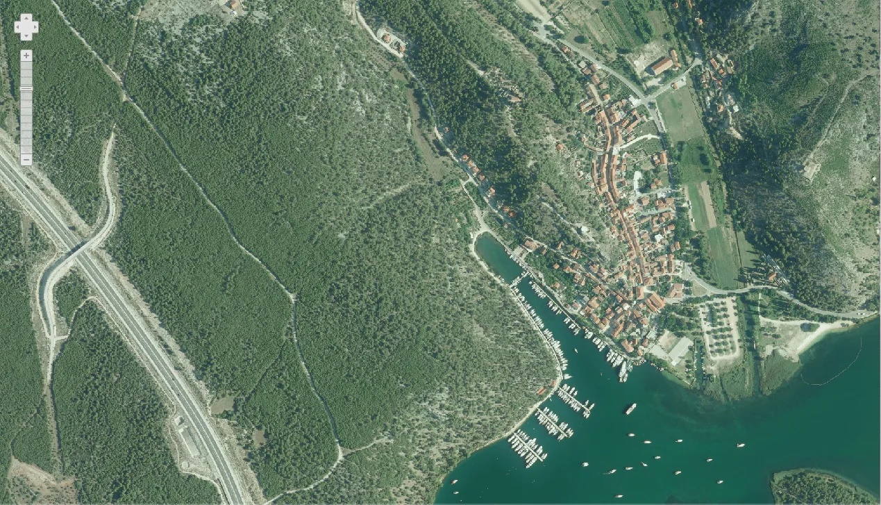 Skradin iz zraka 2018.