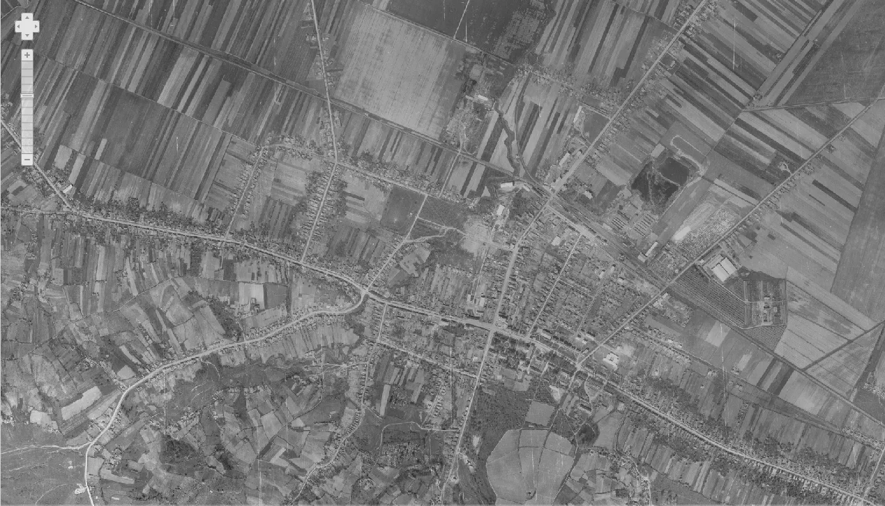 Slatina iz zraka 1968.