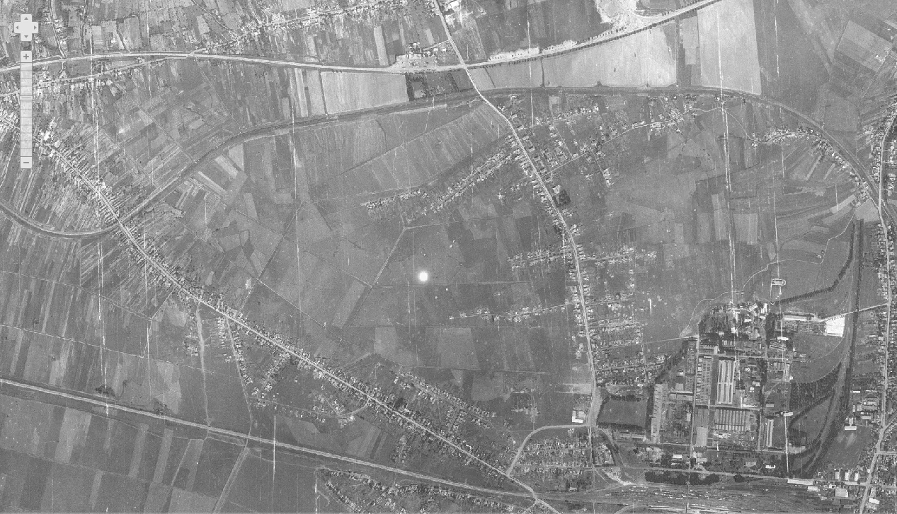 Slavonski Brod iz zraka 1968.