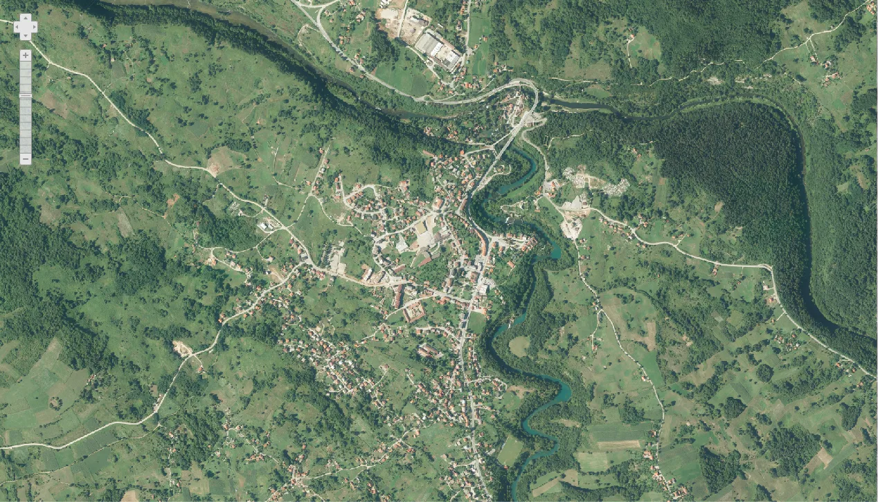 Slunj iz zraka 2018.