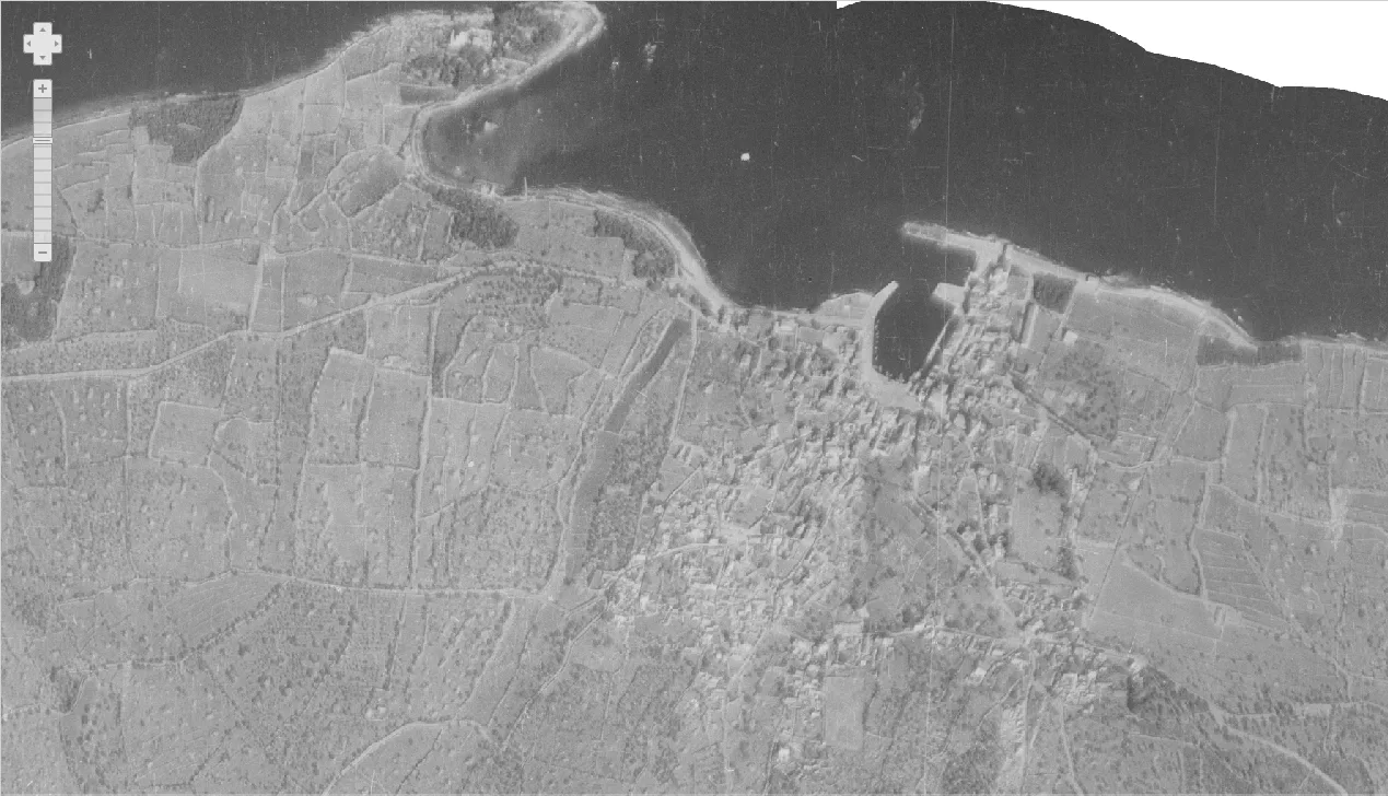Supetar iz zraka 1968.
