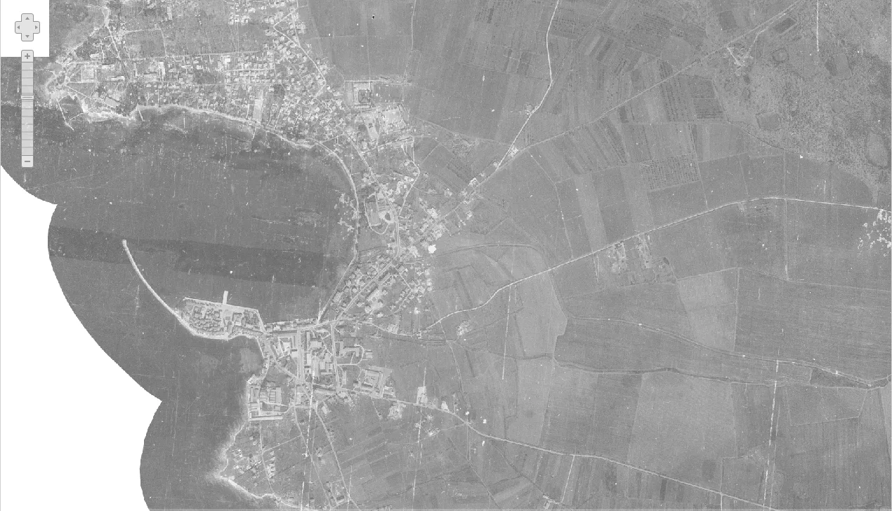 Umag – Umago iz zraka 1968.