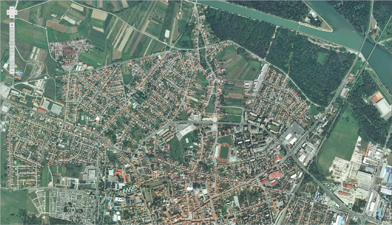 Varaždin iz zraka 2018.
