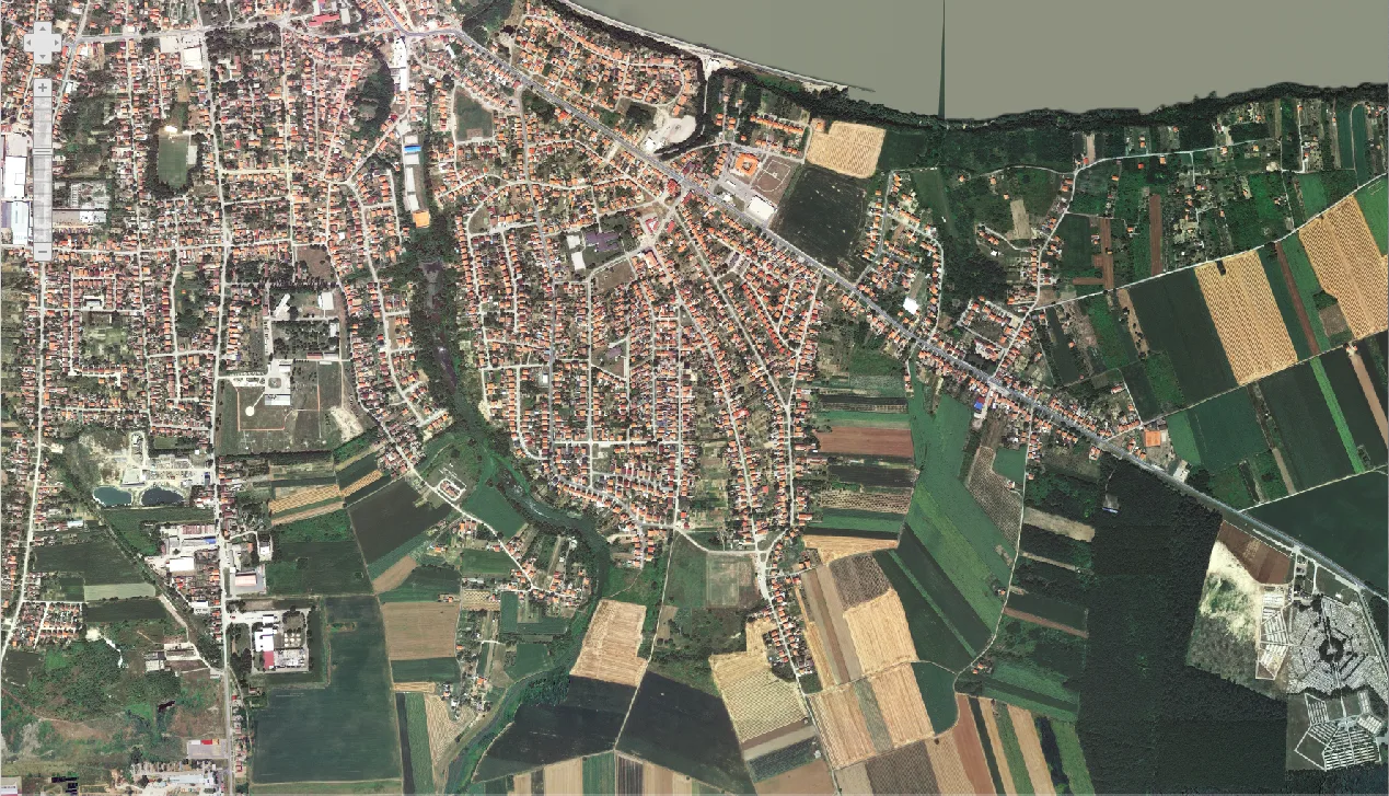 Vukovar iz zraka 2018.