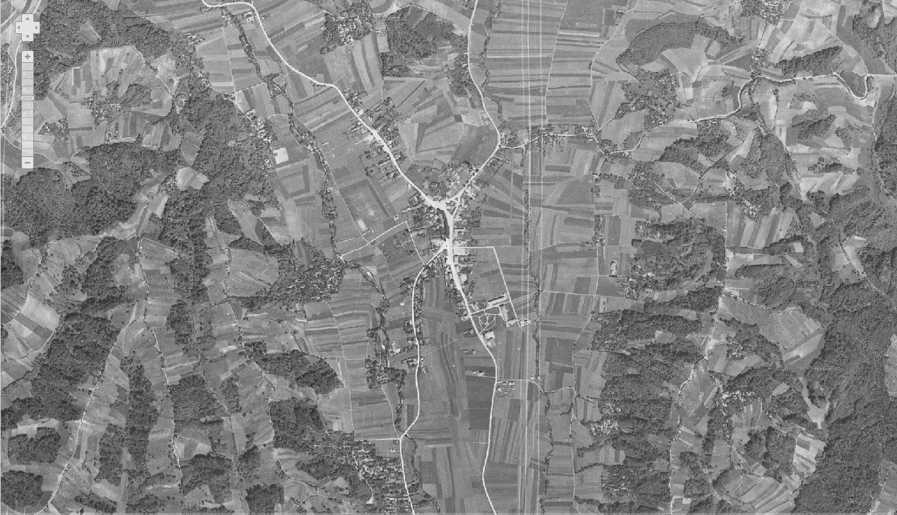 Zlatar iz zraka 1968.