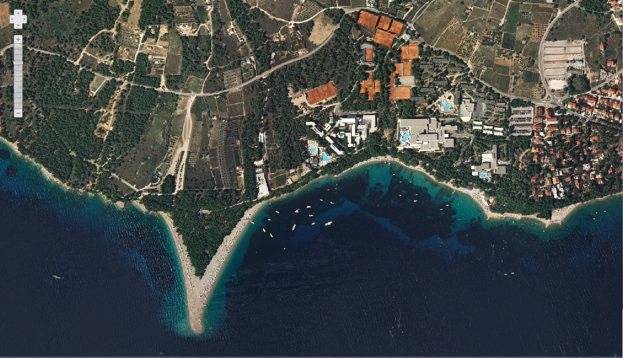 Zlatni rat iz zraka 2018.